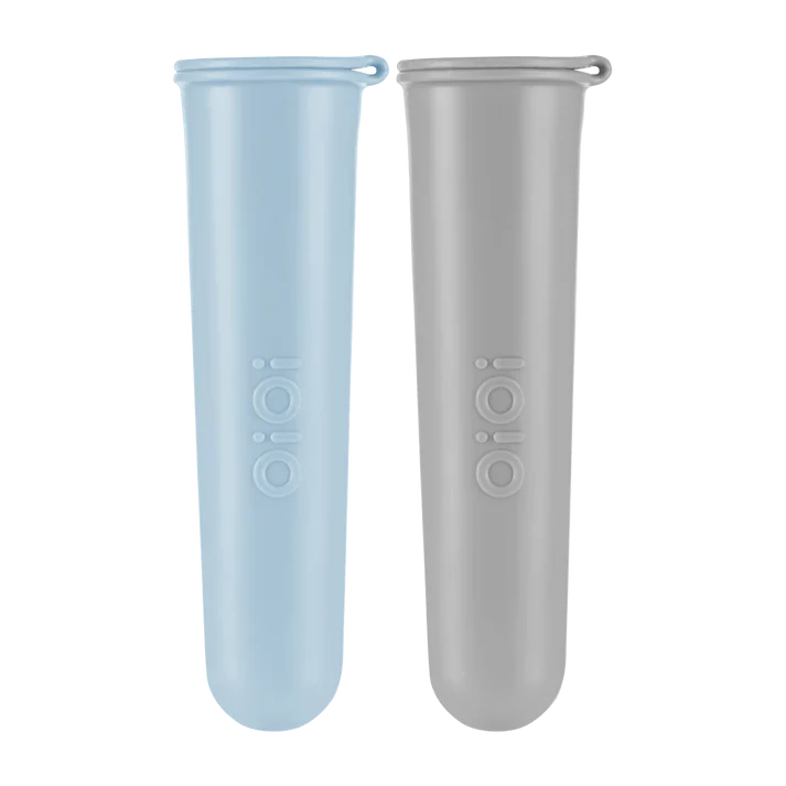 OiOi Buz Buz Silikon Dondurma Kalıbı Mineral Blue Powder Grey