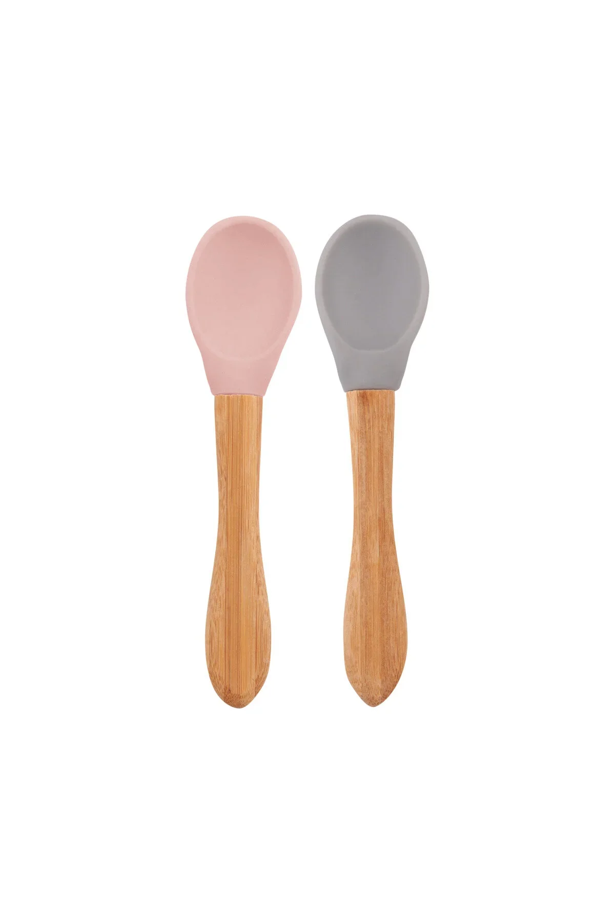 OiOi MamaKaşığı Pinky Pink Powder Grey