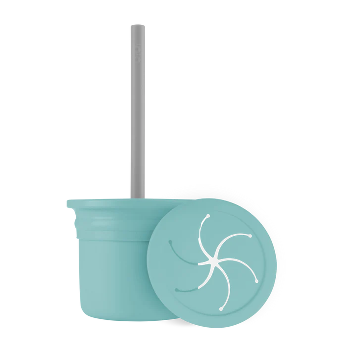 OiOi Ham+Hüp Aqua Green Powder Grey