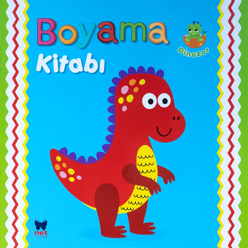 Boya-Kopart Kare Boyama Dinozor