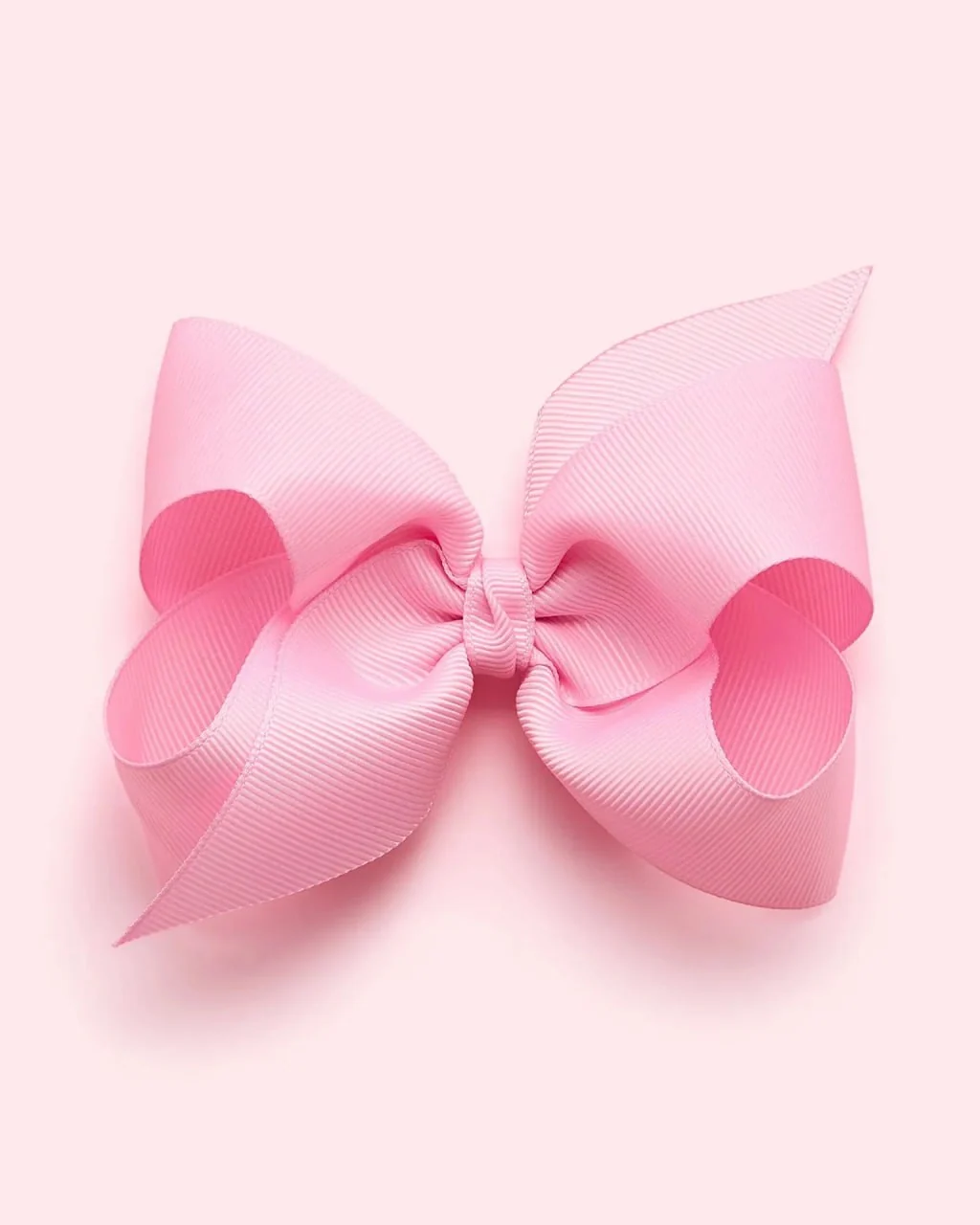 Ipobomi Ribbon Bow Clip Pembe