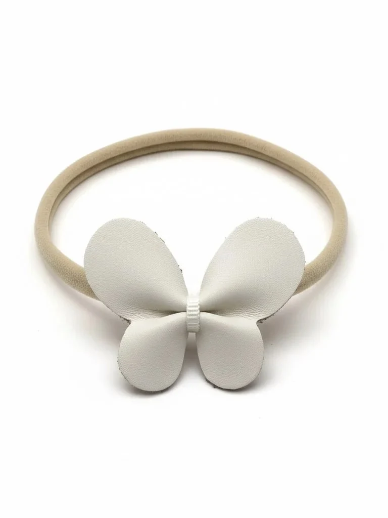 Ipobomi Butterfly Headband White