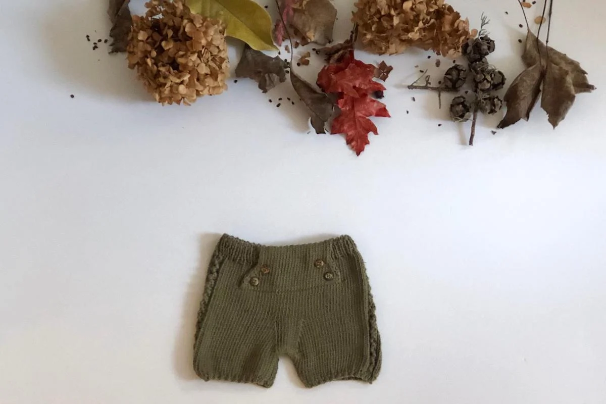 Terra Cotta Triko Şort Haki