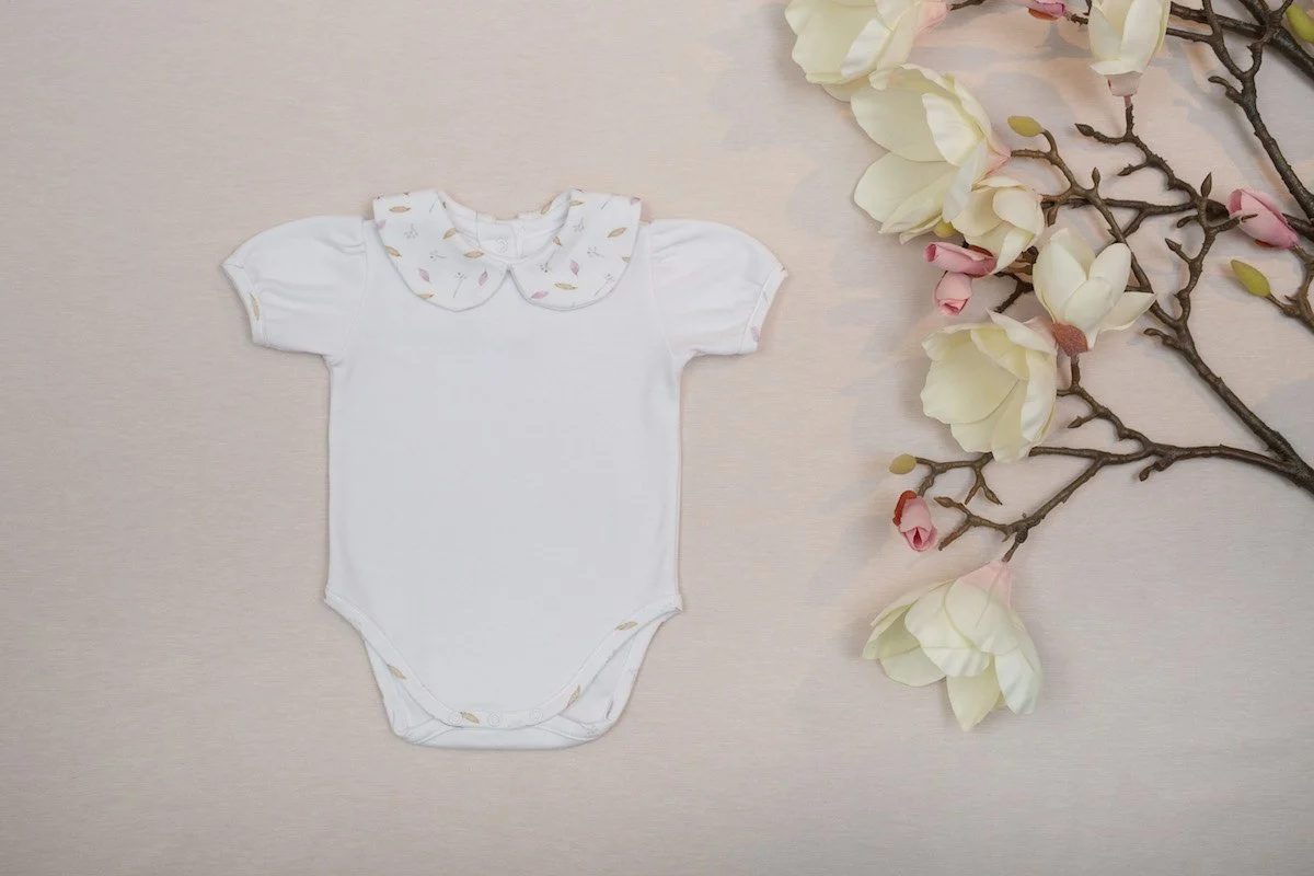 Magnolia Bebe Yakabody Kız Kısa Kol
