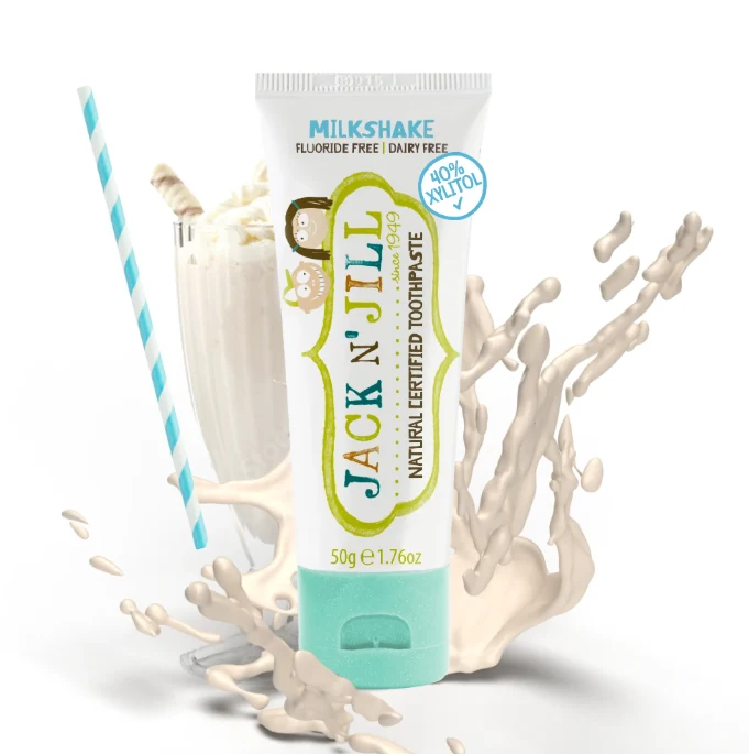 Doğal Sertifikalı- Milkshake Aromalı Diş Macunu Florürsüz 50g