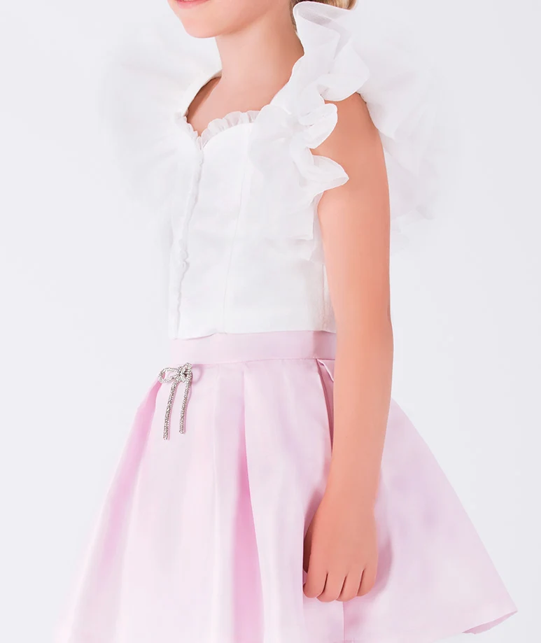 Pastel Grasse White Blouse