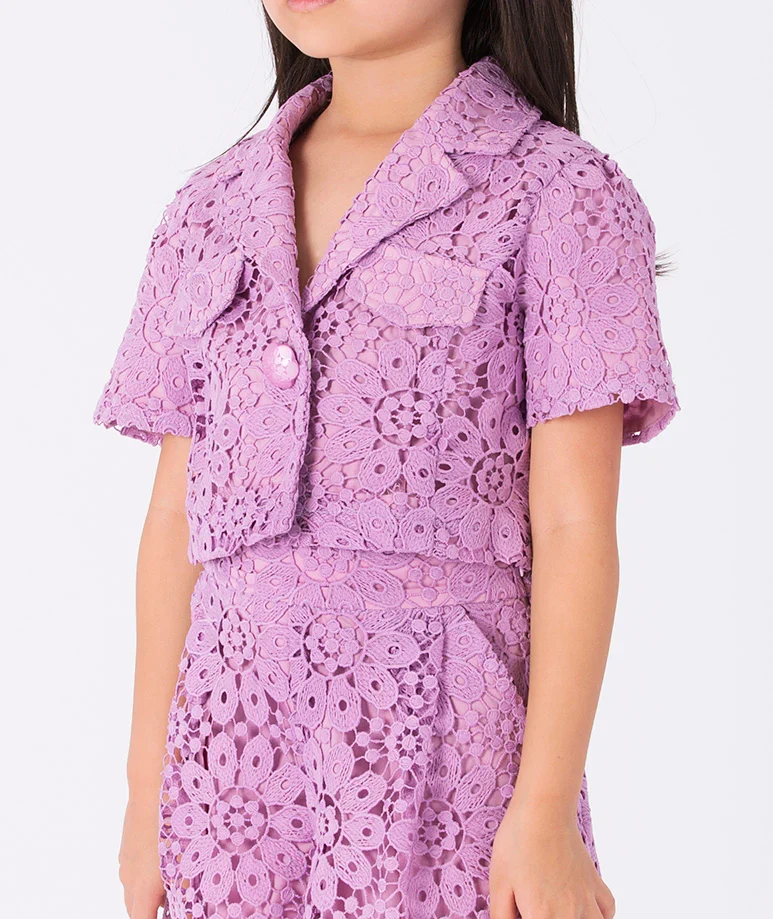 Orchid Valley Jacket Dantel Lilac