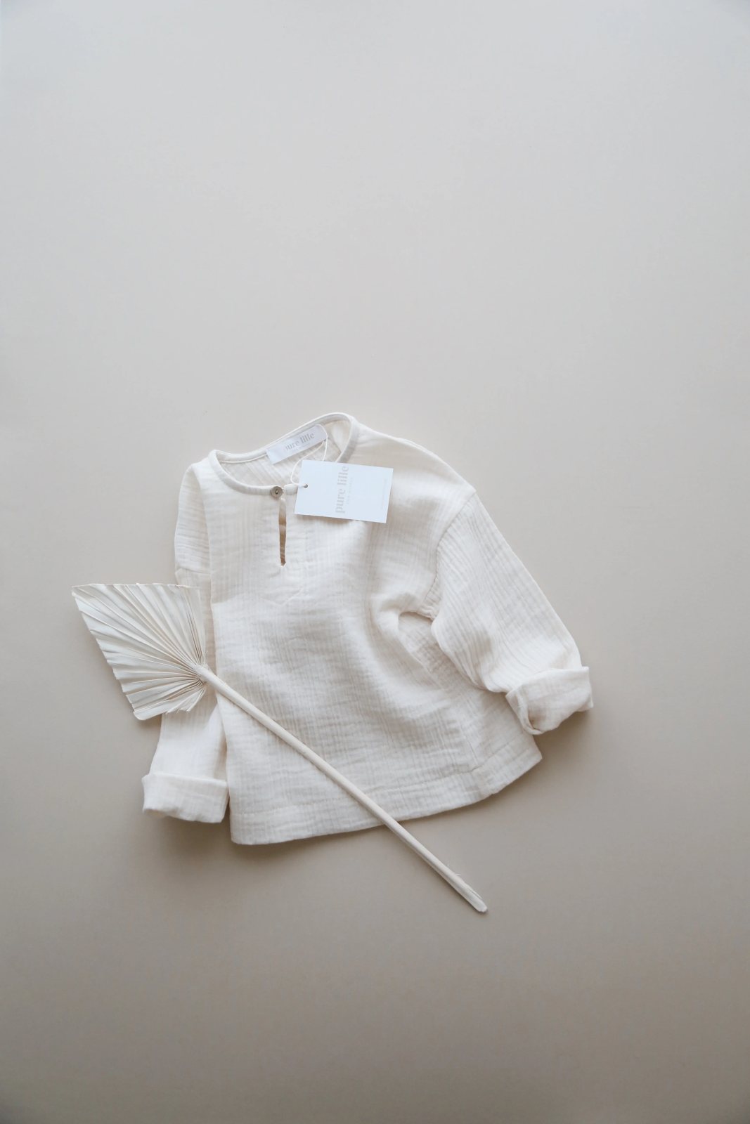 Müslin Shirt Ekru
