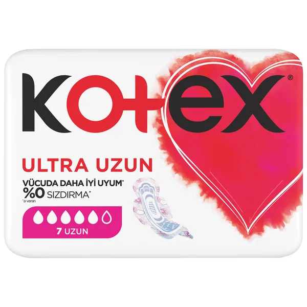 Kotex Secret Ultra Uzun 7'li Hijyenik Ped