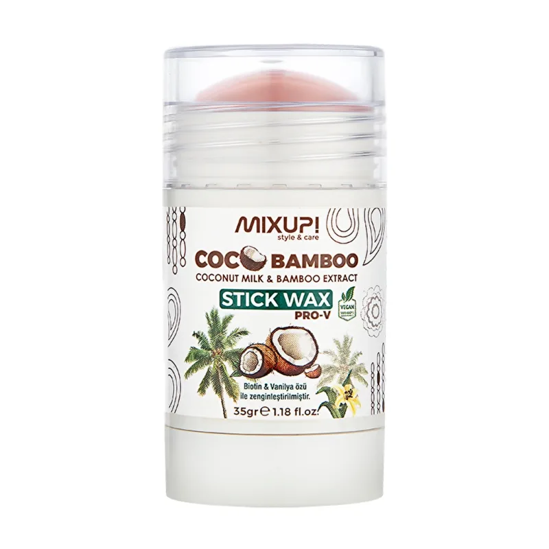 Mixup Coco Bamboo Stick Wax Pro-V 35 g Saç Şekillendirici Wax