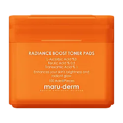 Maruderm Cilt Bakımı Radiance Boots Toner Pads 100 Pcs
