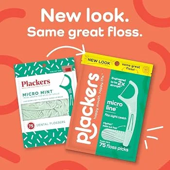 Plackers Eco Flossers 36 S Mint