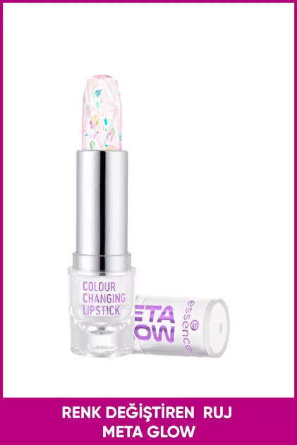 Essence Meta Glow Renk Değiştiren Ruj
