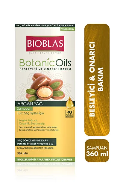 Bioblas Şampuan Argan Yağ 360 ml