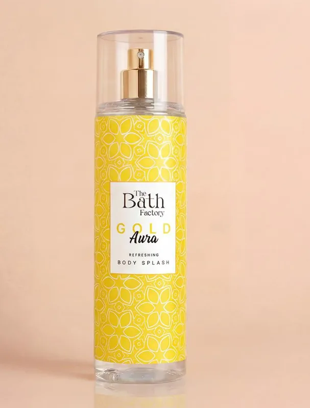 The Bath Factory Gold Aura Body Splash