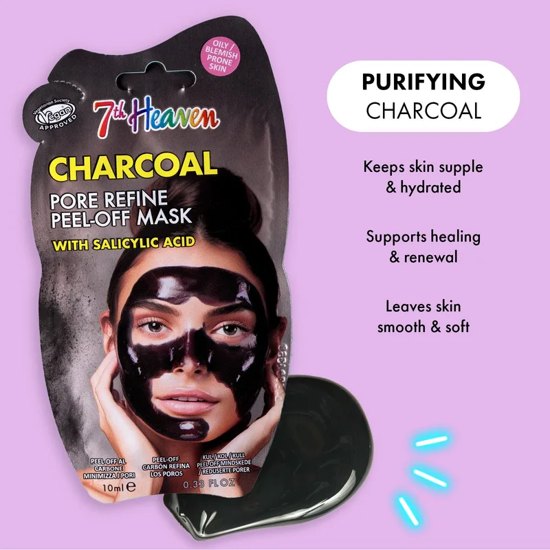 7 Heaven Pore Refine Peel Off Mask With Salicylic Acid