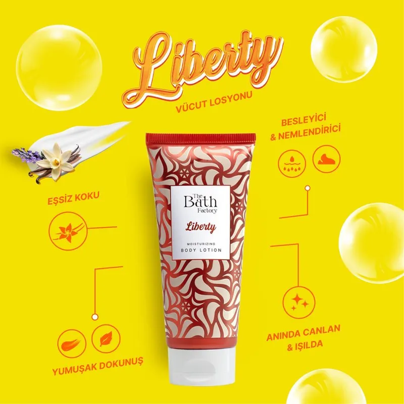 The Bath Factory Vücut Losyonu Liberty 200 ml