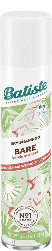 Batiste Natural & Light Bare Dry Shampoo 200 ml