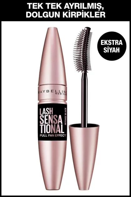 Maybelline Mascara Lash Sens. Intence Black