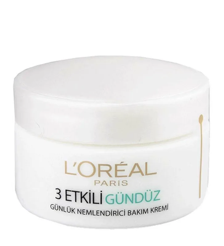 L'Oréal 3 Etkili Bakım Kremi Normal Cilt 50 ml