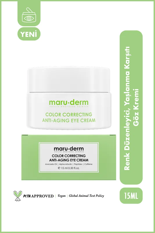 Maruderm Göz Kremi Color Correcting Anti-Aging 15 ml