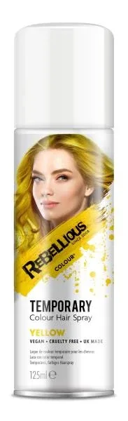 Rebellious Saç Bakımı Temporary Colour H/Spray Yellow 125 ml