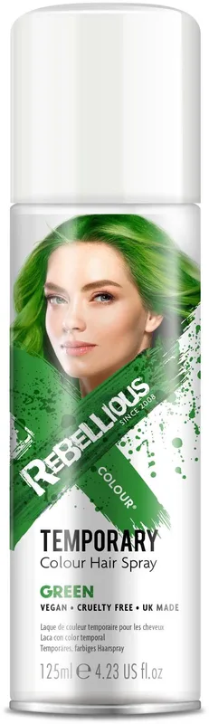 Rebellious H/Spray Green 125 ml