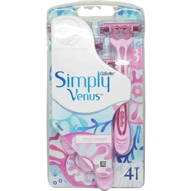 Gillette Venus 3 Bayan Simply 4 S