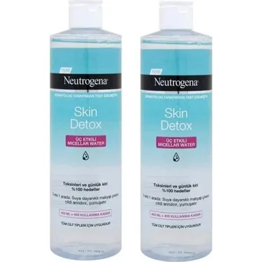 Neutrogena Cilt Bakımı 2'li Skin Detox Micellar