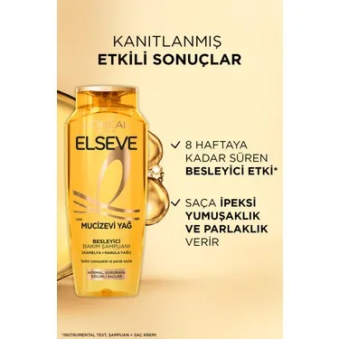 L'Oréal Elseve 6 Mucizevi Yağ Besleyici Şampuan 700 ml