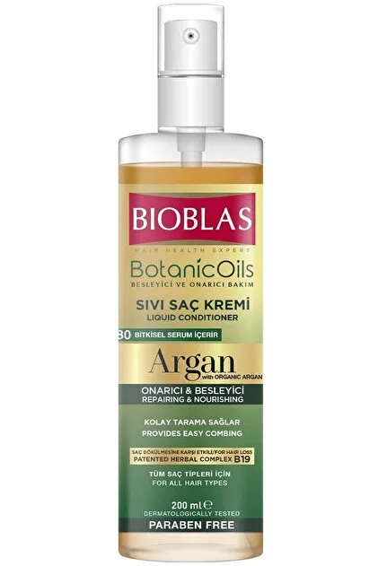 Bioblas Argan Sıvı Saç Kremi 200 ml