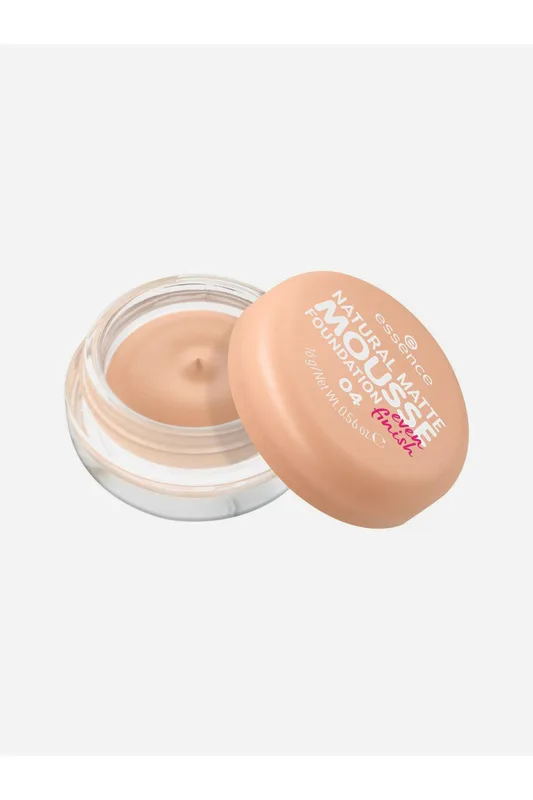 Essence Makyaj Natural Matte Köpük Fondöten 04