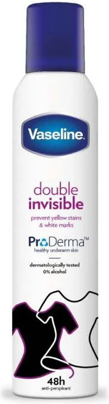 Vaseline Spray Women Invisible 250 ml