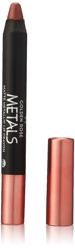 Gr Metals Matte Metallic Lip Crayon No:02