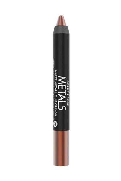 Gr Metals Matte Metallic Lip Crayon No:09