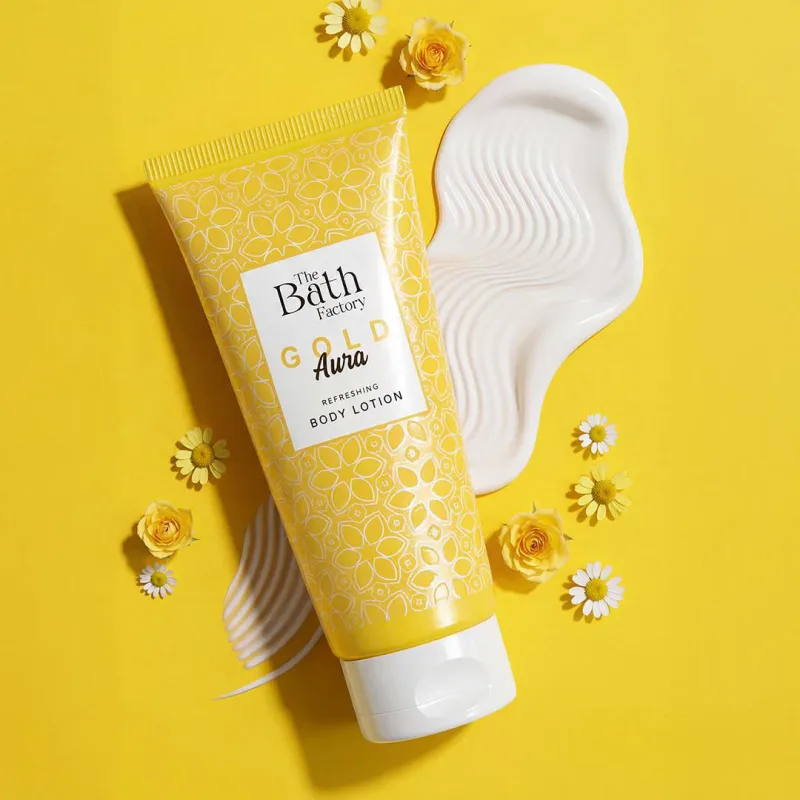 The Bath Factory Gold Aura Body Lotion 200 ml