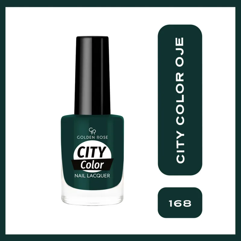 Gr City Color Nail Lacquer No: 168