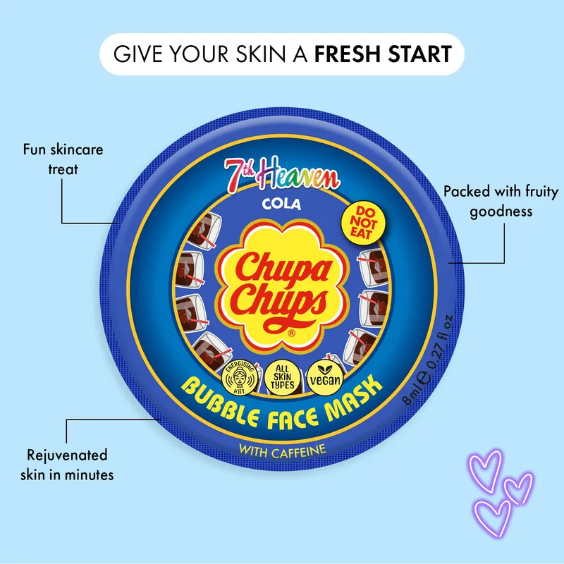 7 Heaven Chupa Chups Bubble Face Mask Cola
