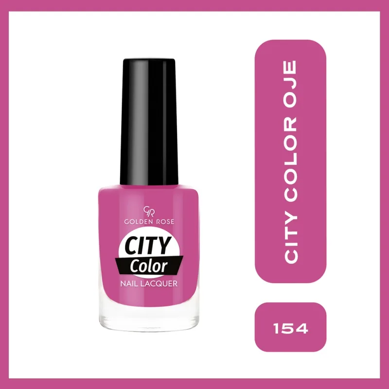 GR City Color Nail Lacquer No: 154