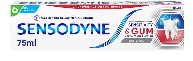 Sensodyne Diş Macunu Sensitive Gum Whitening 75 ml