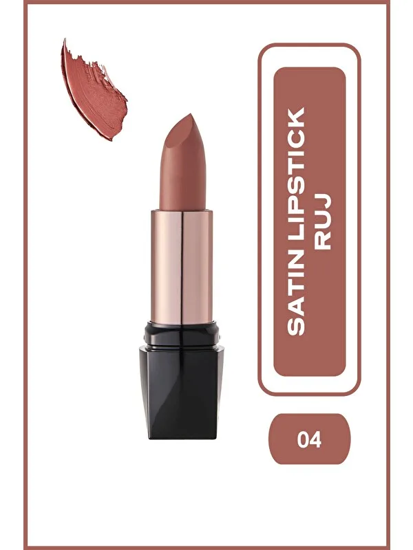 Gr Makyaj Satin Lipstick No:04