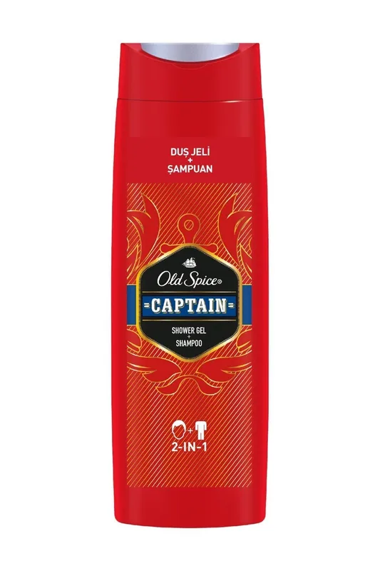 Old Spice Duş Jeli+ Şampuan Captain 400 ml