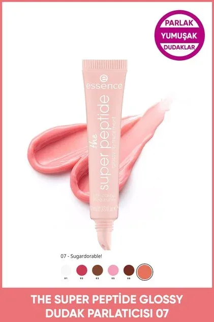 Essence The Super Peptide Glossy Lip Gloss Lip Treatment 07