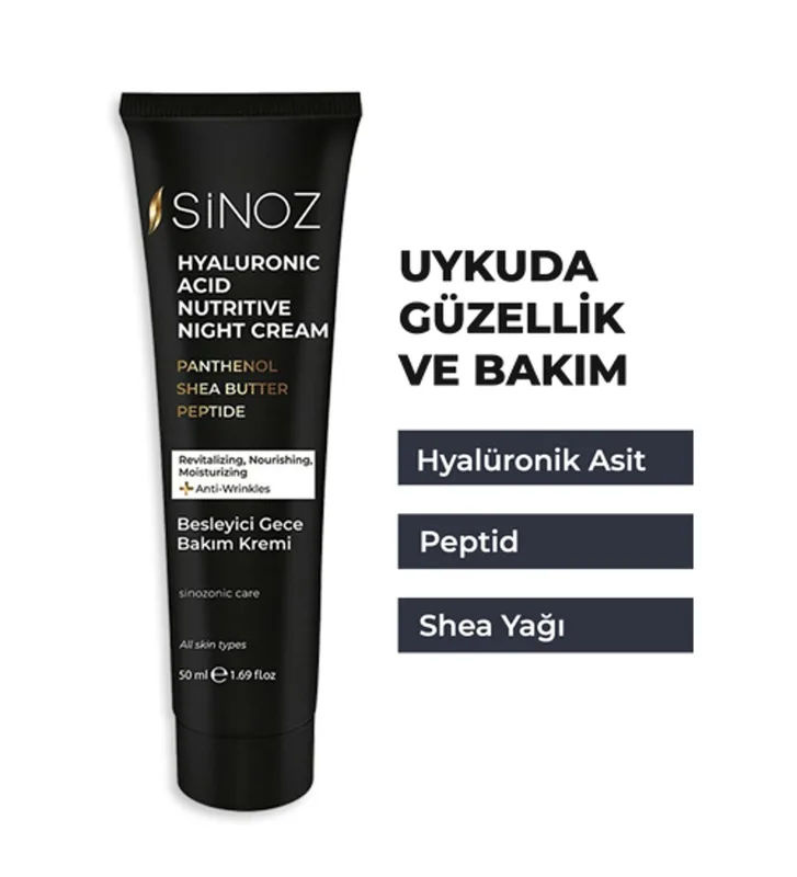 Sinoz Besleyici Gece Bakım Kremi