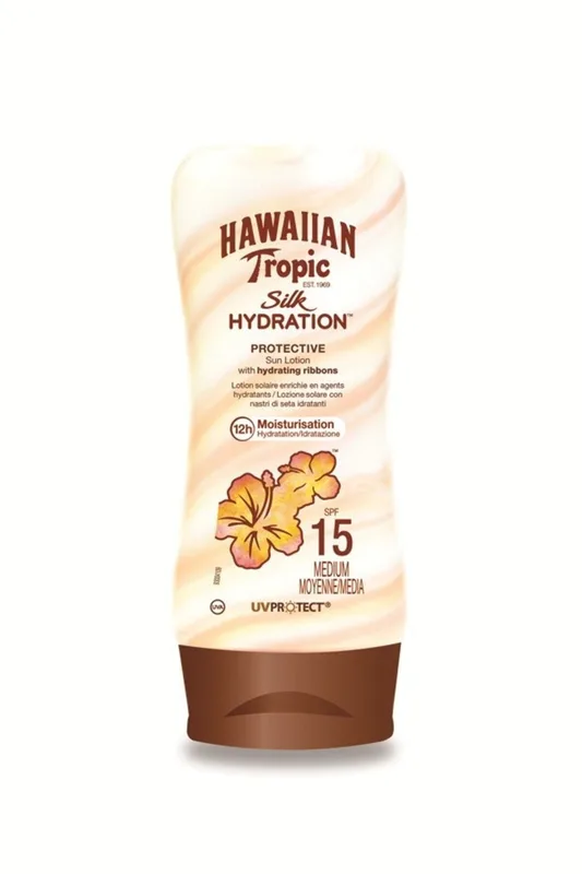 Hawaiian Tropic 180 ml Sun Lotion 15 SPF