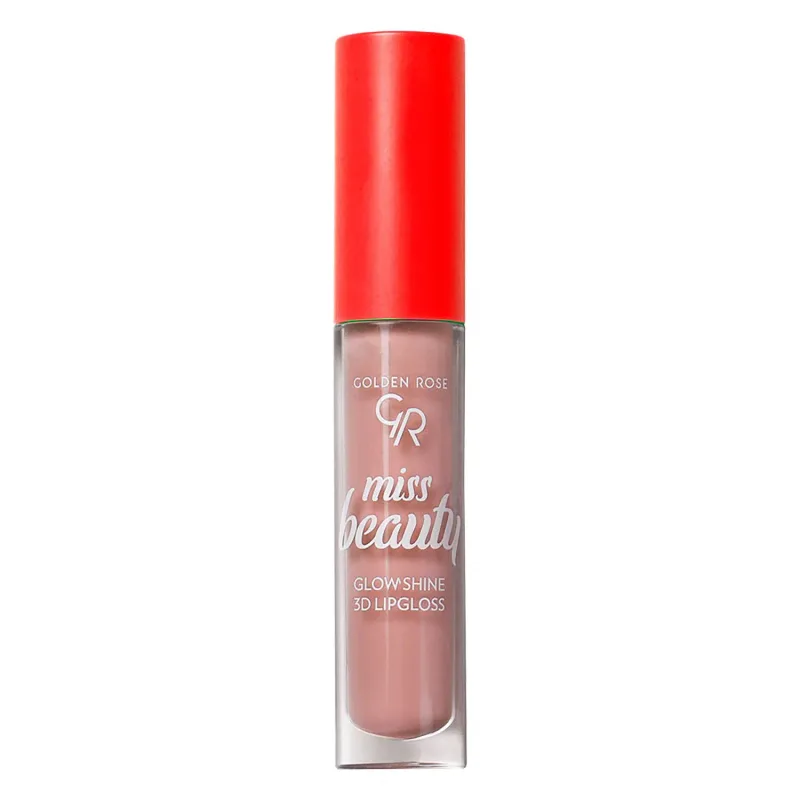 GR Miss Beauty Glow Shine 3D Lipgloss No: 01 Nude Chic