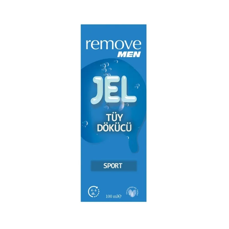 Remove Men Tüy Dökücü Jel Sport 100 ml