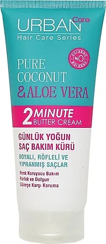 Urban Care 2 Minute Butter Cream Pure Coconut & Aloe Vera 200 ml