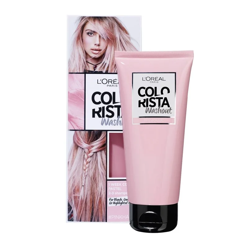 L'Oréal Colorista Washout Rose Blonde Geçici Saç Boyası 80 ml