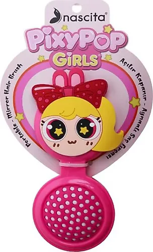 Nascita PixyPop Girls Lulu Pembe Aynalı Saç Fırçası